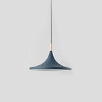 lampes suspendues modernes trois abatjours vert jaune rose blanc minimaliste