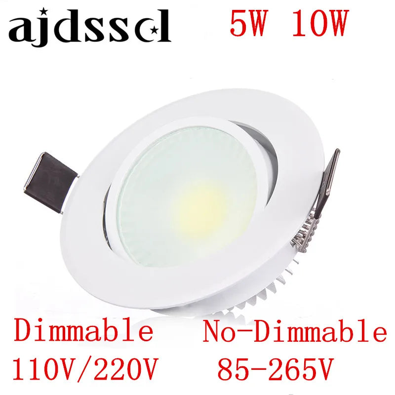 spot led blanc moderne 63 85mm transformateur clips 5w 10w dimmable non