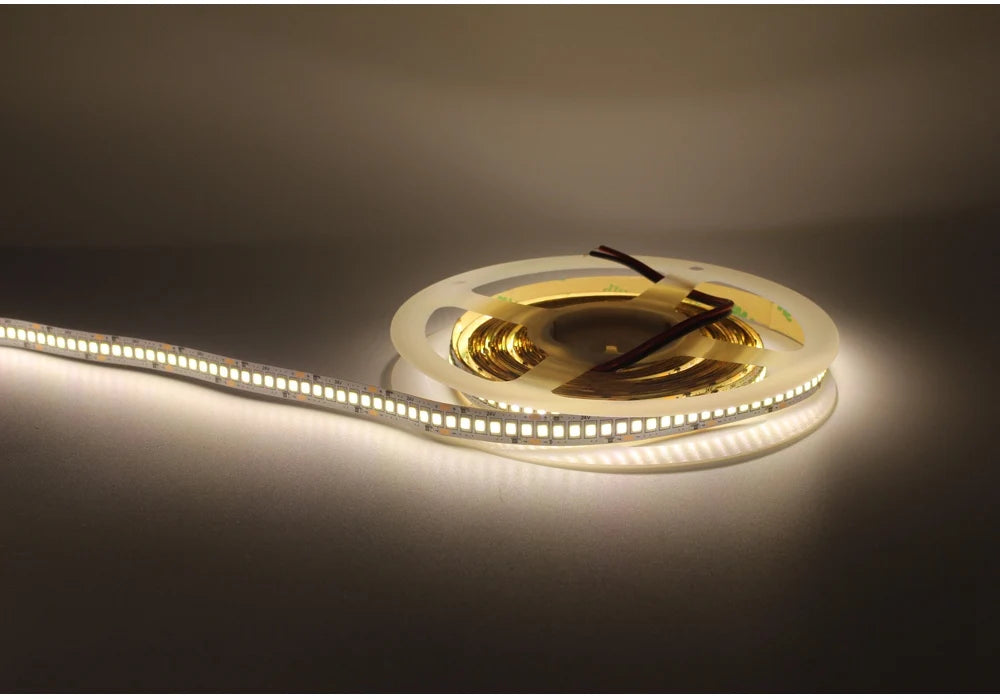 ruban led 12v blanc moderne adhésif 240leds/m 50000heures ip20 non étanche