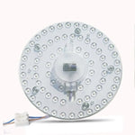 plaque led moderne blanc diodes rond adhésif éclairage quotidien 220v led ceiling lamp board