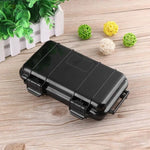 boîte étanche noire robuste poignées intérieur rembourré mat plastique hermétique survival gadgetextérieur