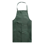 tablier cuisine polyester blanc rose violet uni classique epaulettes poche avant