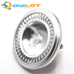 ampoule led argentée 15w dimmable ar111 g53 grille refroidissement fixations