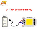 puce led cob 20w 30w 50w blanc froid chaud diy électronique smart ic techno
