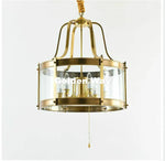 lampe suspendue moderne or transparent ampoules ajourées lumières vintage 90 260V