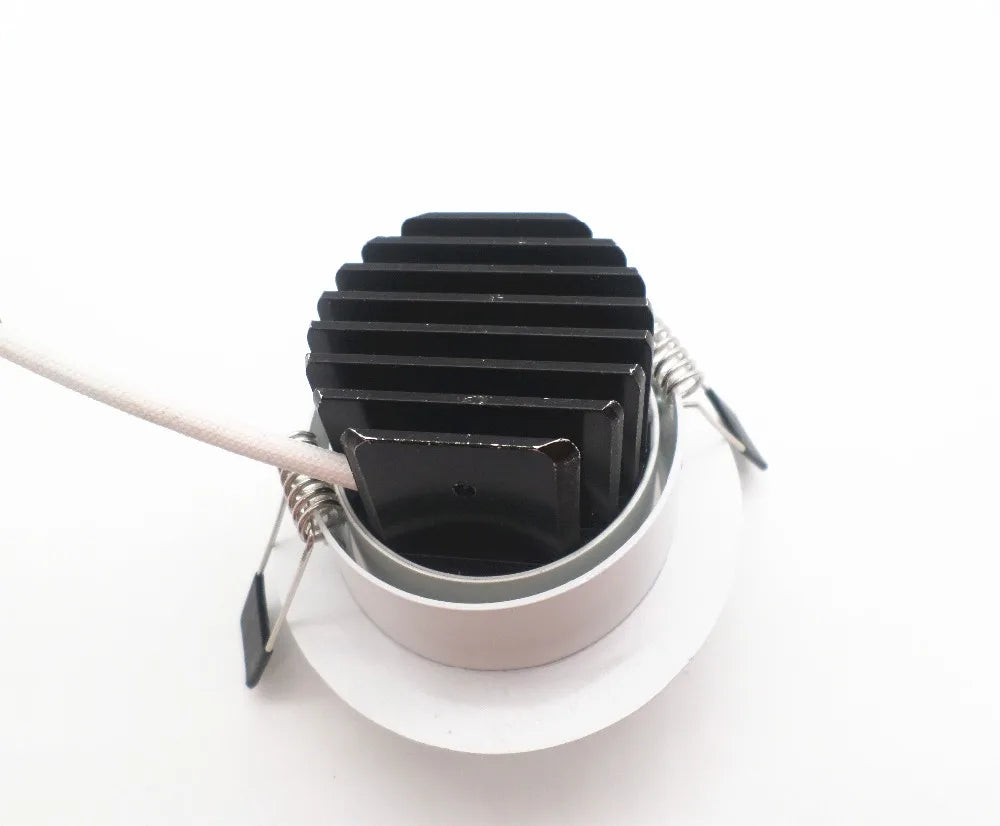 spot led blanc moderne 20x20mm grille points clips 12w 7w 5w 3w 12v