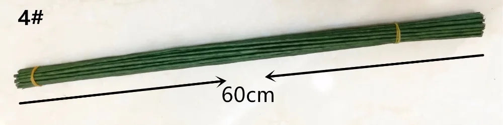 décoration intérieure branche verte artificielle simple 60cm 40cm 2mm adhésif noël maison festive