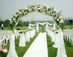 voile mariage blanc tissu polyester classique largeur 75cm décoration opacité 10mètres