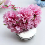 bouquets fleurs artificielles marguerites chrysanthèmes scrapbooking mariage décoration festive