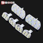 ampoules led blancs modernes 12v t10 w5w 194 six pieces voiture