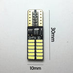 ampoule led 12v t10 w5w 350lm 2.5w noir doré blanche diodes modernes technologiques