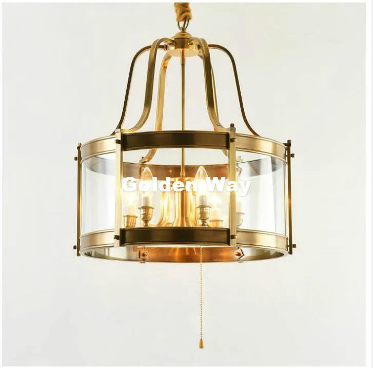 lampe suspendue moderne or transparent ampoules ajourées lumières vintage 90 260V