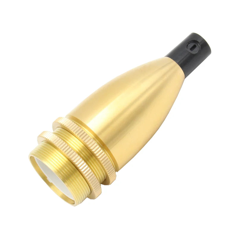 adaptateur tuyau laiton doré moderne bague serrage anneau fixation e14 opaque brillant vintage 60w