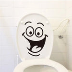 Décoration murale humoristique pour toilettes