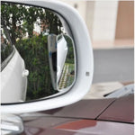 miroir recul hd grand angle blanc miroirs adhésifs modernes voitures accessoires auto fixations rondes