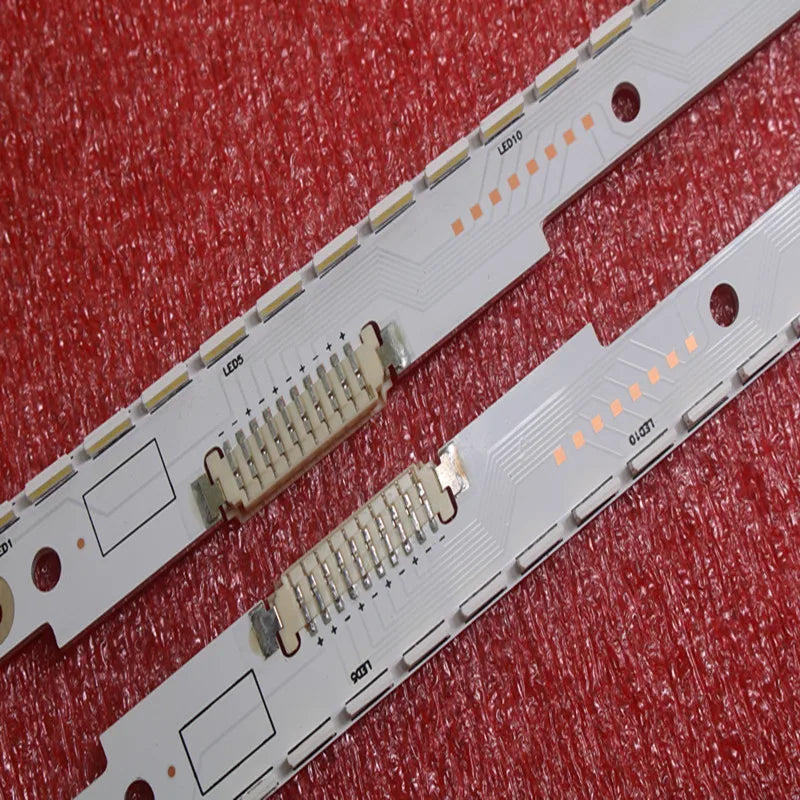 bande led backlight 500mm blanc 56led connecteurs aluminium tv moderne