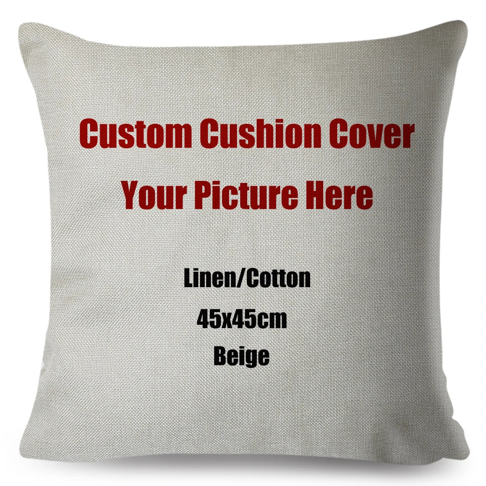 housse coussin carrée 45x45cm lin coton blanc sans motif fixation invisible deco salon voiture