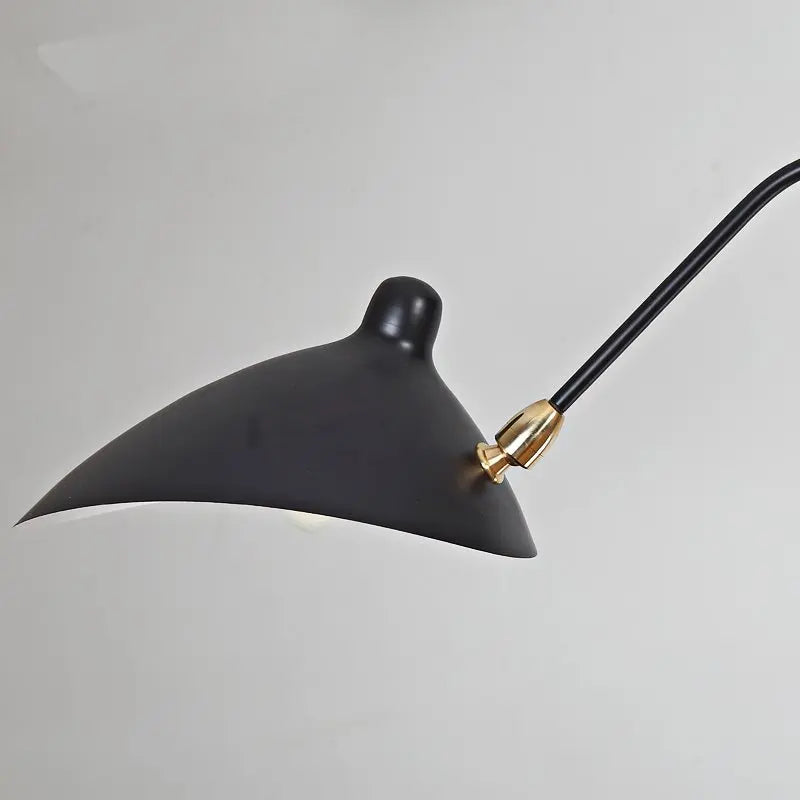 lampe suspension moderne noire dorée fixations vis incluant ampoule câble électrique