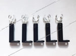 supports tubes transparent noirs modernes 25mm 36mm 50mm 100 pièces
