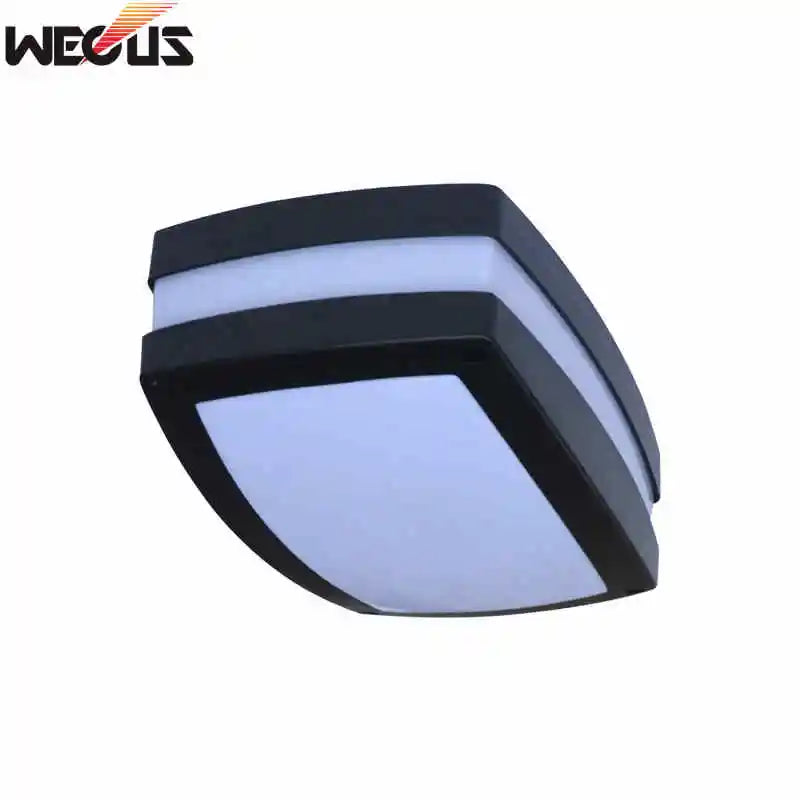 lampe murale moderne led 12w noir blanc ip65 ac85265v aluminium oeilletsextérieurintérieur