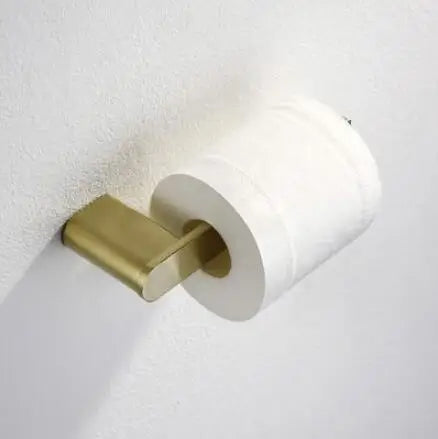accessoires salle bain doré moderne étagère serviettes porte savon porte goblet porte serviettes téléphone