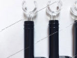 supports tubes transparent noirs modernes 25mm 36mm 50mm 100 pièces