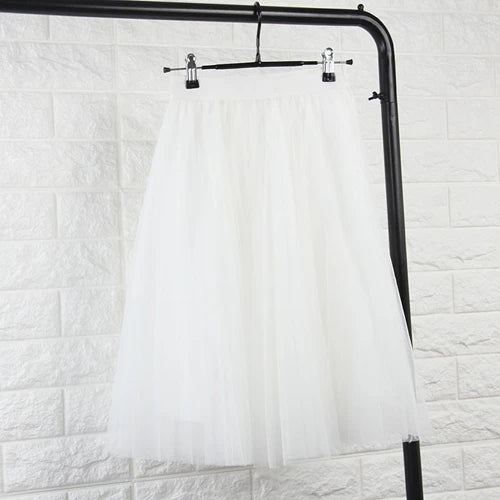 jupe tulle élastique classique femme rose gris noir vert bleu translucide junior printemps été