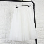 jupe tulle élastique classique femme rose gris noir vert bleu translucide junior printemps été