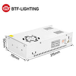 transformateur électrique 5v 2a 10a 20a 30a 40a 60a led ws2812b argenté industrial adjustable