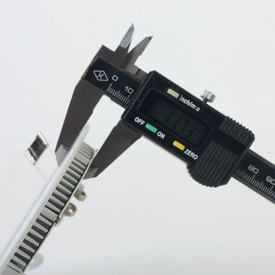 panneau led carré blanc mat moderne clips adaptateur led 3w 6w 9w 12w 15w
