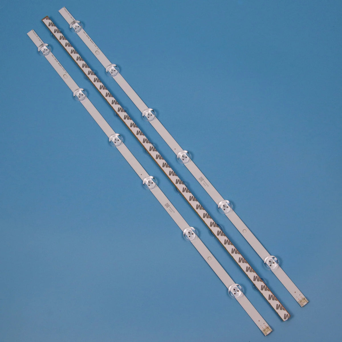 ruban led blanc moderne clips transparents téléviseur éclairage remplacement neuf
