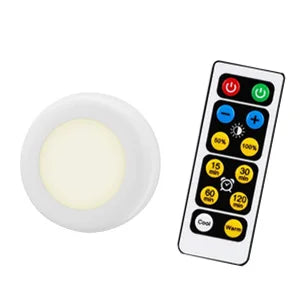 lampe led blanc moderne télécommande batterie adhésive chambre minimaliste 3500k 5500k