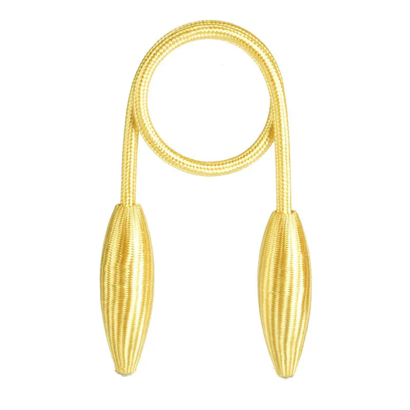 pinces rideaux or bleu foncé formes organiques modernes deux pièces opaques cheveux synthétiques brillantes