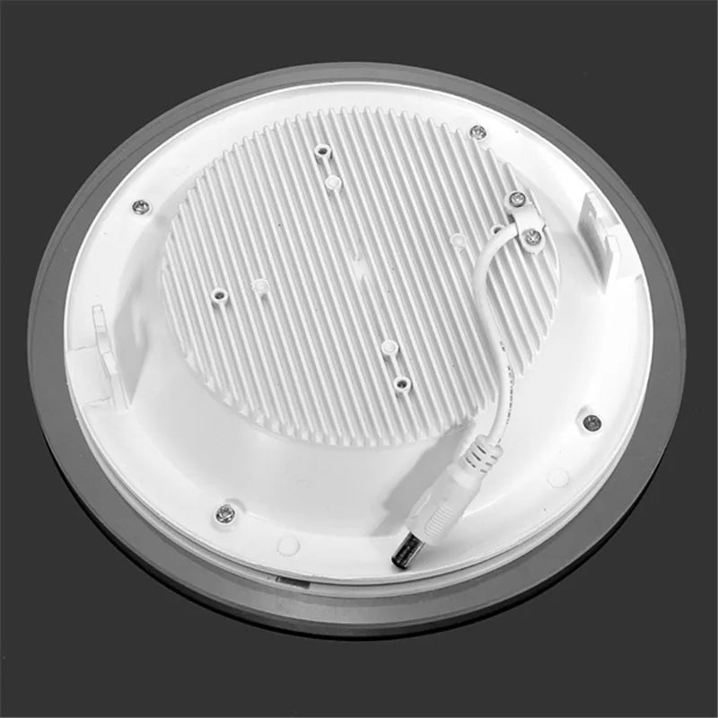 Spot LED 6W 9W 12W 18W blanc moderne verre bord arrondi autonome tactile