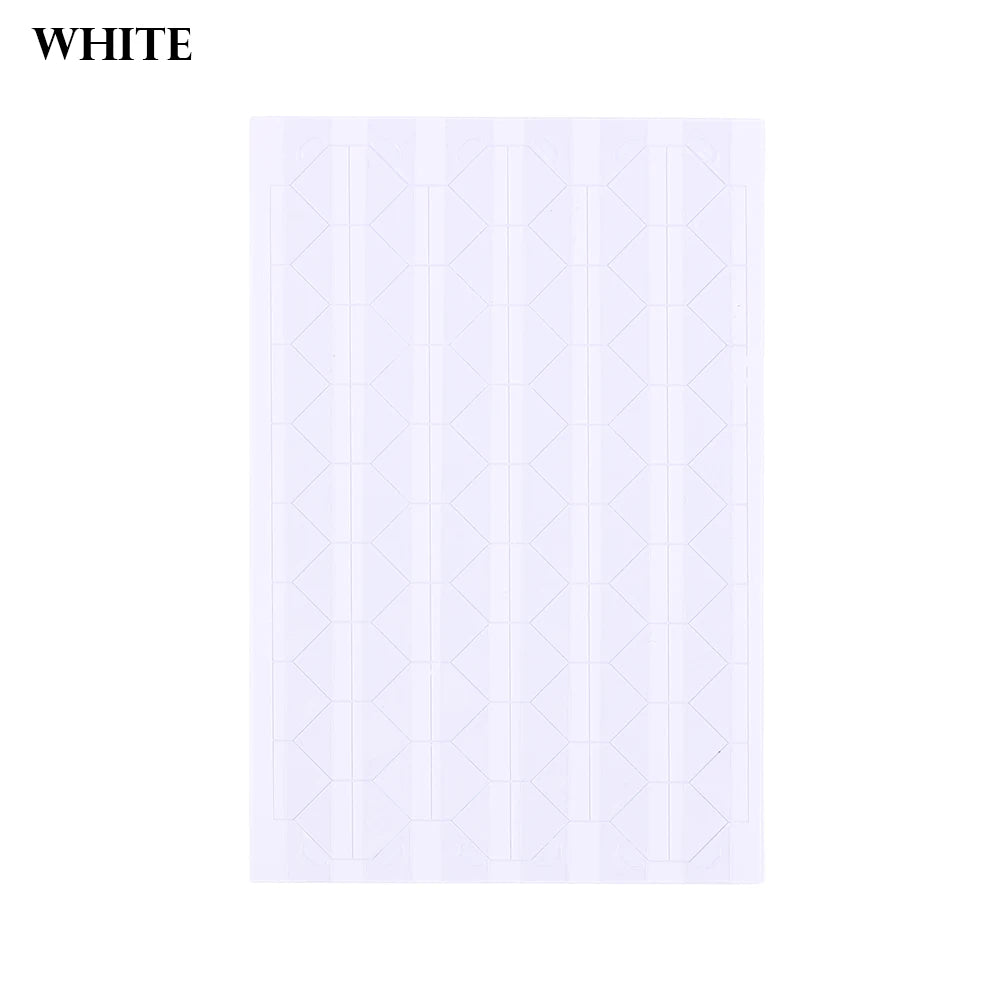 autocollants photo corner protecteurs scrapbooking stickers cadre moderne triangles lignes bleu rose vert