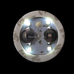 sous verres led camouflage moderne adhésifs diodes couleur blanc rouge bleu vert mariage halloween