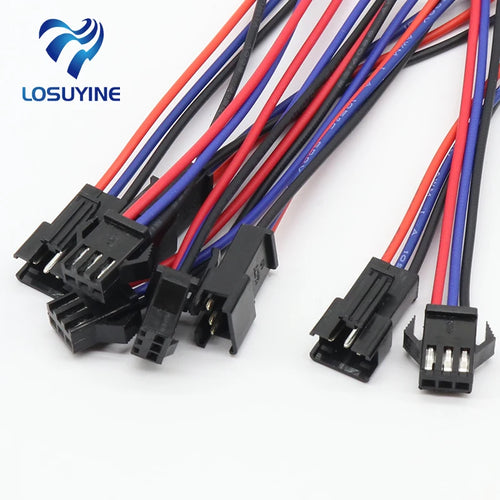 connecteurs electriques noirs rouges bleus blancs haute tension pragmatiques câbles bandes lumineuses CCTV