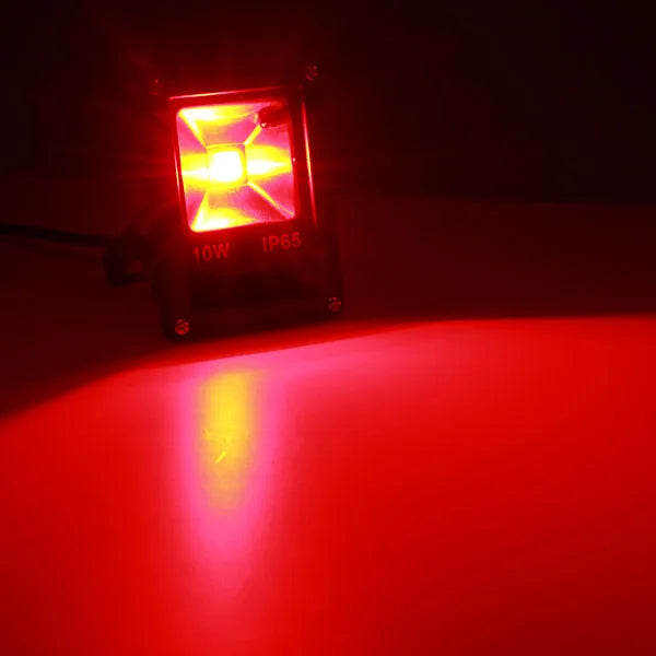 projecteur led 10w 20w 30w 50w vert rouge bleu jaune ip65 moderne extérieur mur