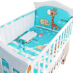 Détail des pare-chocs de protection pour lit bébé en coton 3D