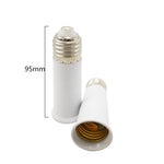 adaptateur culot E27 blanc moderne portable 65mm 95mm 197mm fixé adhésif certifié ccc cenele