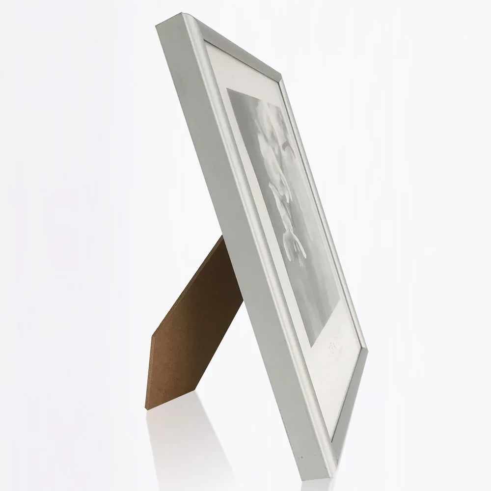 cadre photo moderne or argent noir verre trempé bois support a4 a3 minimalisteintérieur