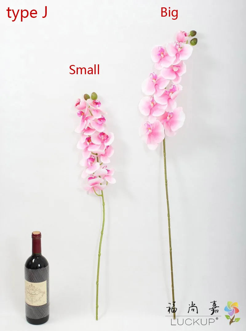 orchidée artificielle papillon fleur décorative réaliste latex maison mariage fête intérieur élégante