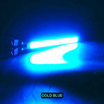 ruban lumineux orange jaune blanc moderne adhésif 1000lm 10w led 12v lisse opaqué 50000h
