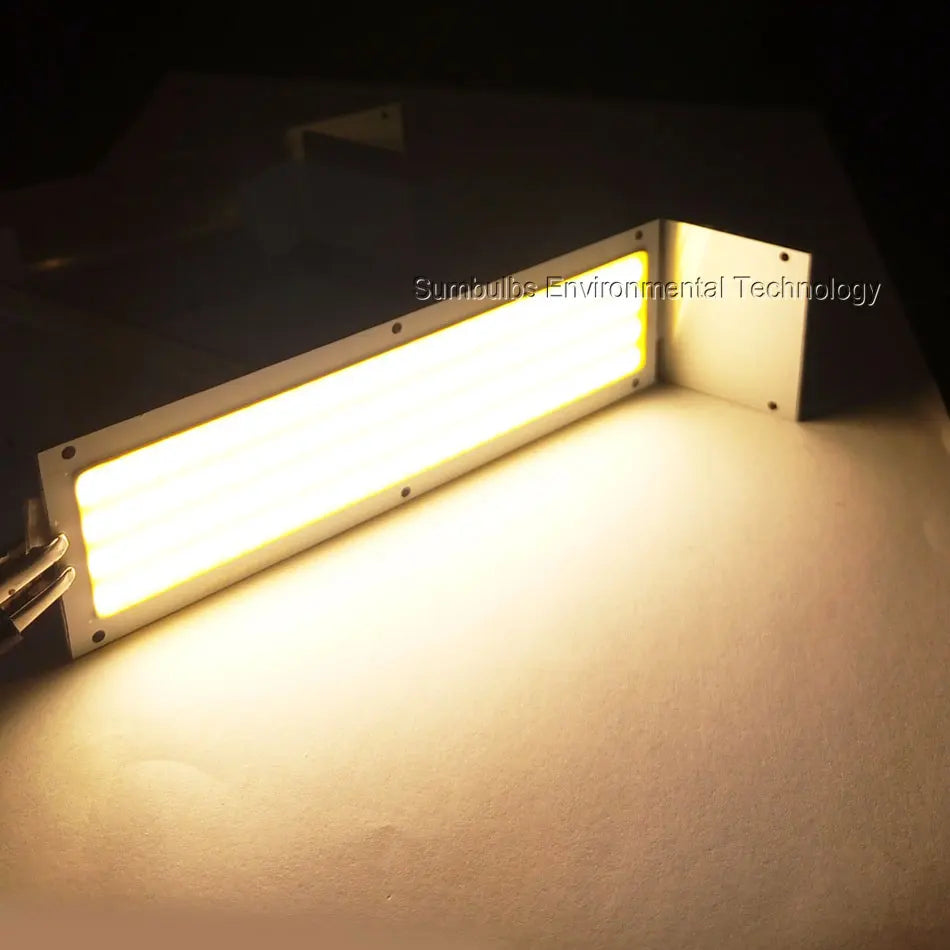 panneau led jaune gris moderne 120x36mm lumiere 50000h points led