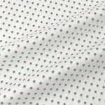 tissu coton imprimé points blancs rose bleu vert classique protection uv décoration maison patchwork