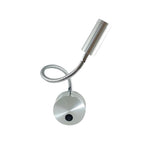lampe flexible moderne argentée noir encastrable 3000K 6000K murale minimaliste