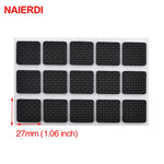 protections antidérapantes adhésives pieds meubles noir texturé quadrillage utilitaires tapis patins chaise table