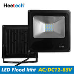 projecteur led moderne 50w ip66 noir clips fixation 12v 24v 36v étanche cold white