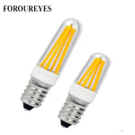 ampoule led filament blanc moderne 360 degrés 2w 4w e12 e14 50000h transparent
