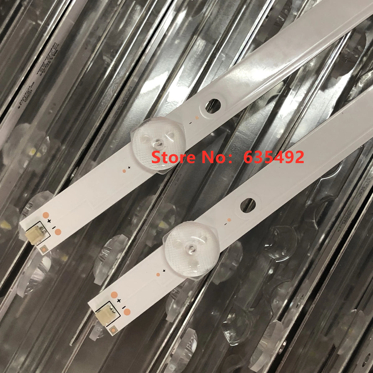 bande lumineuse led blanc moderne connecteur usb fixations 12pcs 36pcs 60pcs